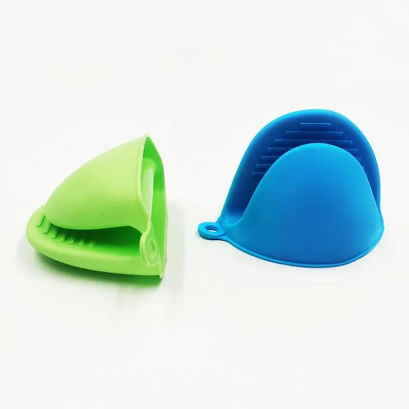 1PC Silicone Anti-scalding Oven Glove silicone oven mitts kitchen gloves silicone oven gloves silicone oven protector Mitts Potholder Kitchen BBQ Glove Tray Pot Dish Bowl Holder Oven Handschoen Hand Clip