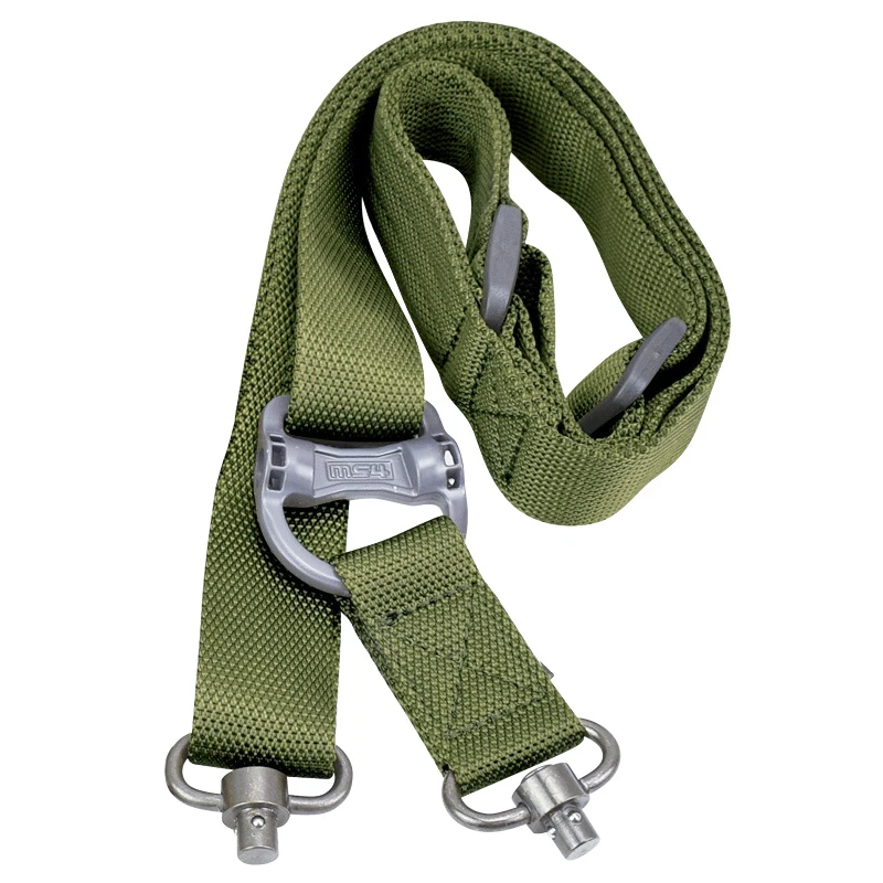 Quick Release MS4 Single Point Rifle Sling Taktische verstellbare Quick Detach QD Metallwirbel 2-Punkt Multi Mission Rifle Sling – Detail 17