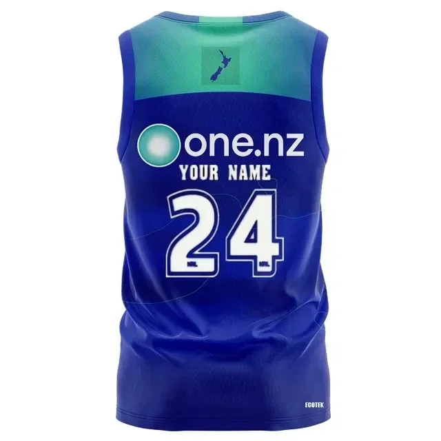 thumbnail image 1 of Camiseta de rugby de local/visitante/entrenamiento/sin mangas de New Zealand Warriors 2024 - Talla para hombre: S-XXXL (nombre y número personalizados impresos), 1 of 5