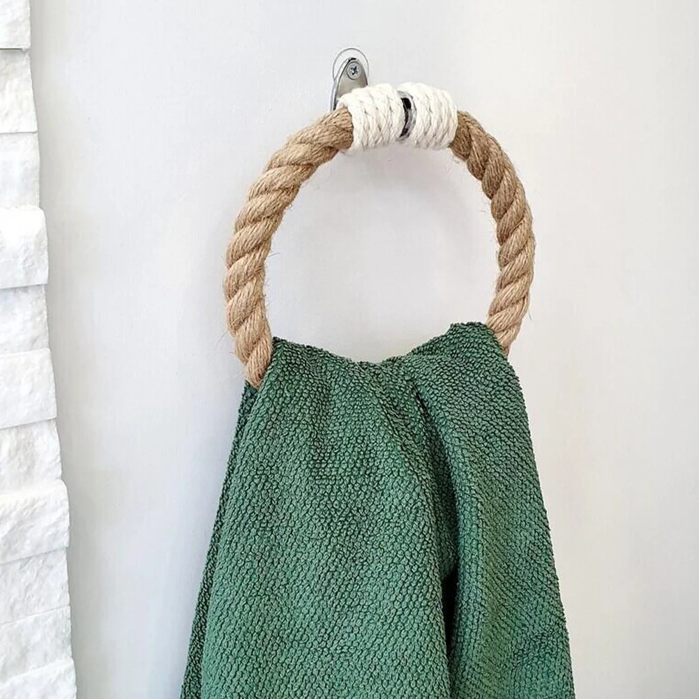 

Towel Rack Hand Holder Ring for Bathroom Racks Rings Hanger Wall Holders Towels