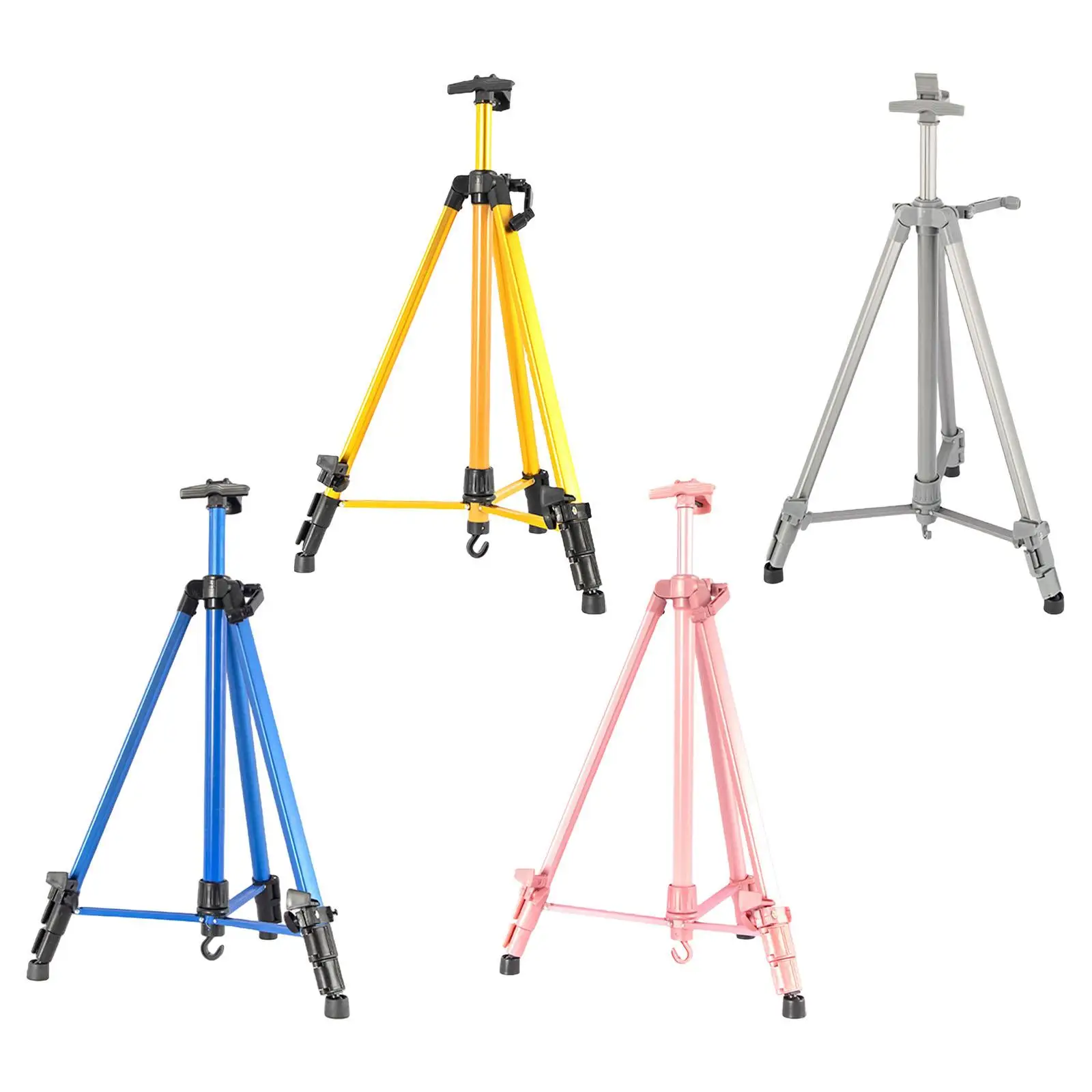 Adjustable Painting Easel Aluminum Tripod Art Artist Sketch Stand for Floor Tabletop
