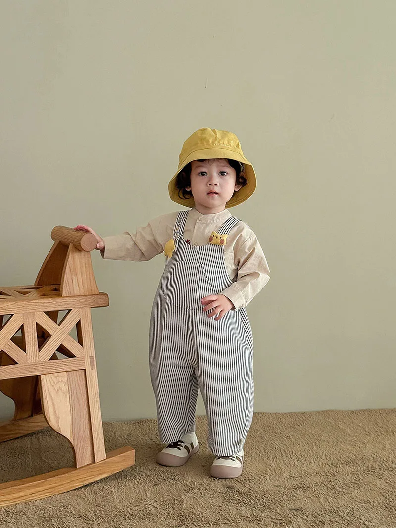 Cute Stripe Kids Trousers Casual Pants for Girls