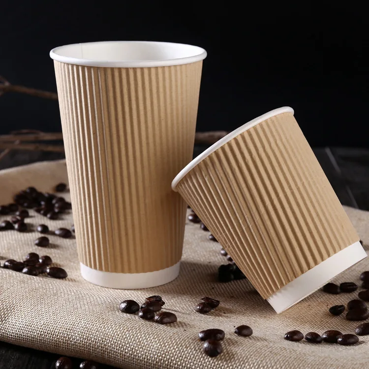 Vaso de Papel para Cafe con asa de 8 oz 1000 Pz Paper SMR-8