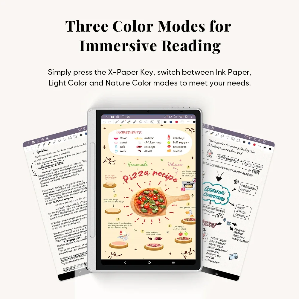 【XPPen】Magic Note Pad Android14 XPPen Magic Drawing Pad Android Tablet with 16K Levels X3