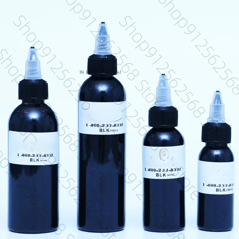 1PCS Permanent TattooInk Body Art Tattoo Pigment 60/90/120ml Black Tattoo Ink Pigment Professional DIY