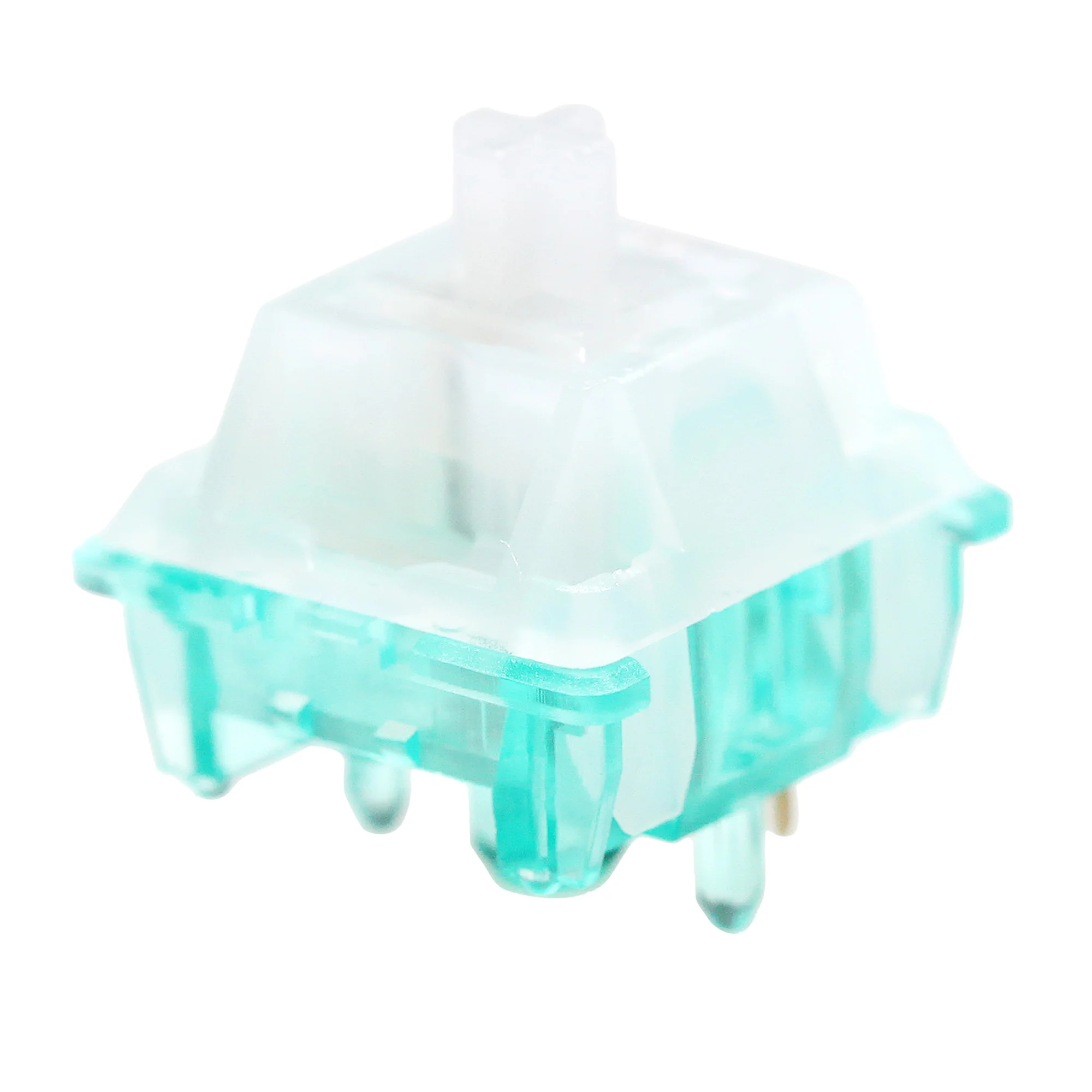 Линейный переключатель TECSEE Jadeite, 5-контактный RGB SMD 63,5g force mx Переключатель для механической клавиатуры, 60 м, золотой Sping UPE верхний ПК нижний UHMWPE