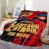 Cartoon M-MiraculousES Cat L-LadybugES Blanket Skin friendly comfort warm plush blanket suitable sofa living room office bedroom 1