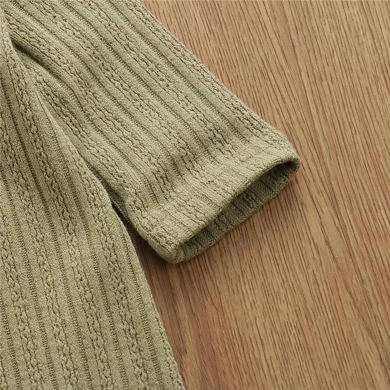 0-12Months Newborn Boy Foot Romper Solid Gray Black Knit Playsuit For Baby Boys Winter Warm Footies Jumpsuit Sleepwear
