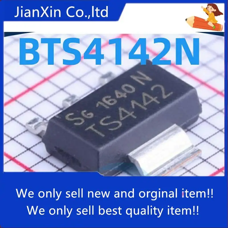 

5 шт. 100% оригинальный новый TS4142N BTS4142N SOT223