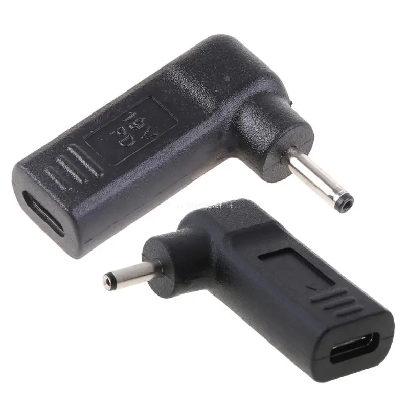 

Plug Converter Power Adapter Connector Type-C Female to 3.0x1.1mm for DC Male Pl Dropship