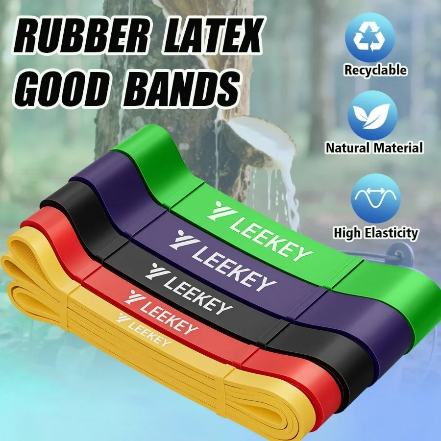 Resistance Bands, Exercise Bands with Handles,Pull Up Assist Bands - Band Set with Door Anchor - Bands for Working Out,Band for