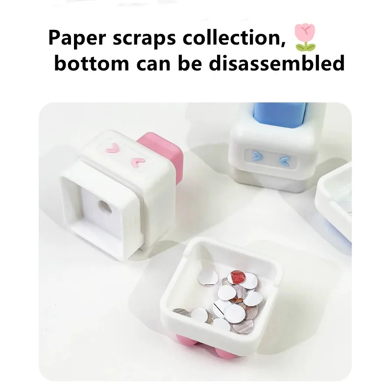 5mm Office Hole Punch Single Manual Ring Hole Puncher Mini Loose-leaf Book Paper DIY Manual Circle Binding Hole Craft Punches ﻿ - 2