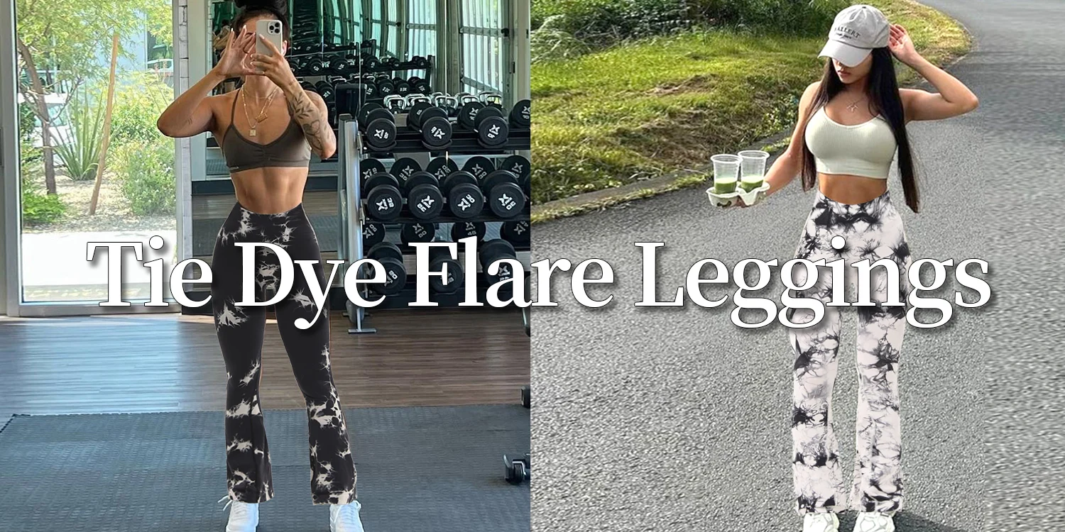 Tie-dye Women's Yoga Pants Flare Leggings High Waist Workout Wide Leg Pants Women Gym Fitness Sports Flared Pant Dance Trousers 7 S7fdc1f2f4f5045f5873a4410565872a8i