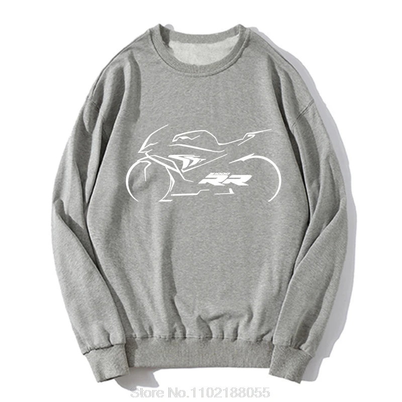Moto graphic sweatshirt grey