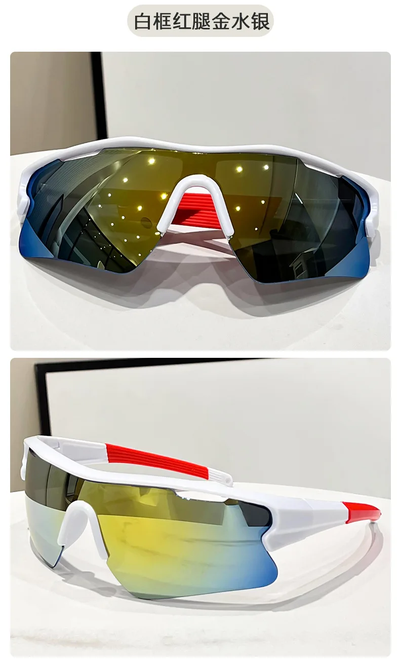Neue Radfahren Gläser Fahrrad Sonnenbrille Männer Brillen Outdoor Sport Brille Fahrrad Frauen Reiten Wandern Sonnenbrille für Männlich Weiblich – Detail 9