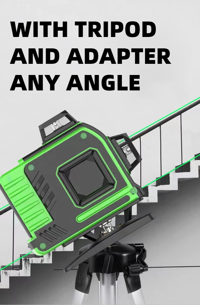 tripodSpecialOffer16Line4dLaserLevel16LinesGreenVertical
