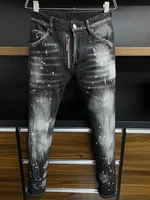 2024 new design black color men jeans top quality 2
