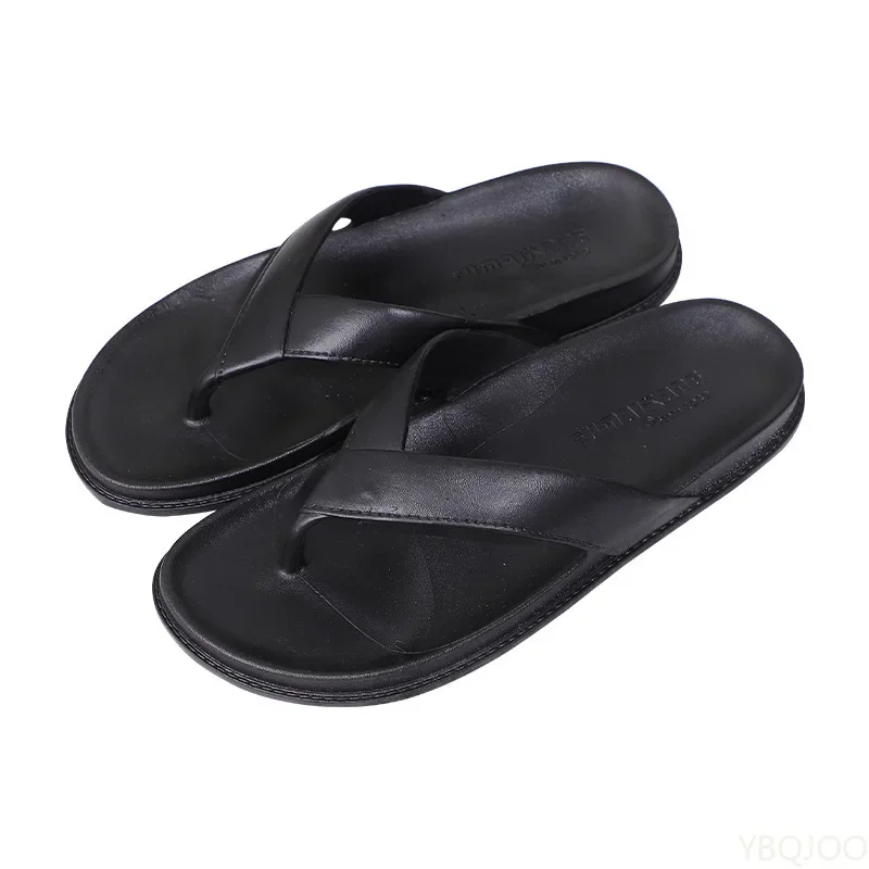 Men's new style flip flops Outdoor summer couple Slippers Anti slip hollow out beach shoes Fashion comfort Male slippers Homme