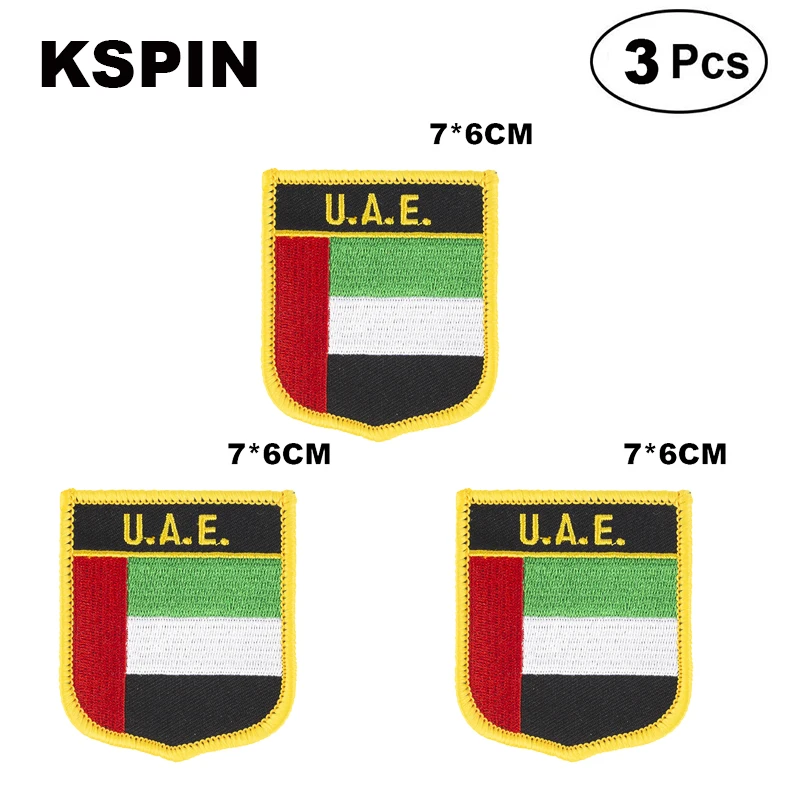 Рисунок 6 - Лаос Shiled Shape flag patches