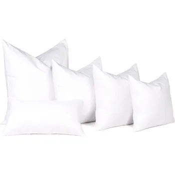 Feather Throw Pillow Inserts 22 X 22 (Pack Of 2, White), Big Throw Pillows For Floor, Couch, Bed, Machine Washable 4
