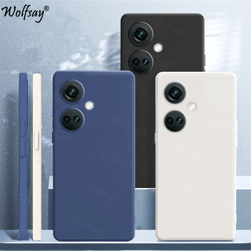 Sleek Anti-Knock Liquid Silicone Back Case in Candy Color