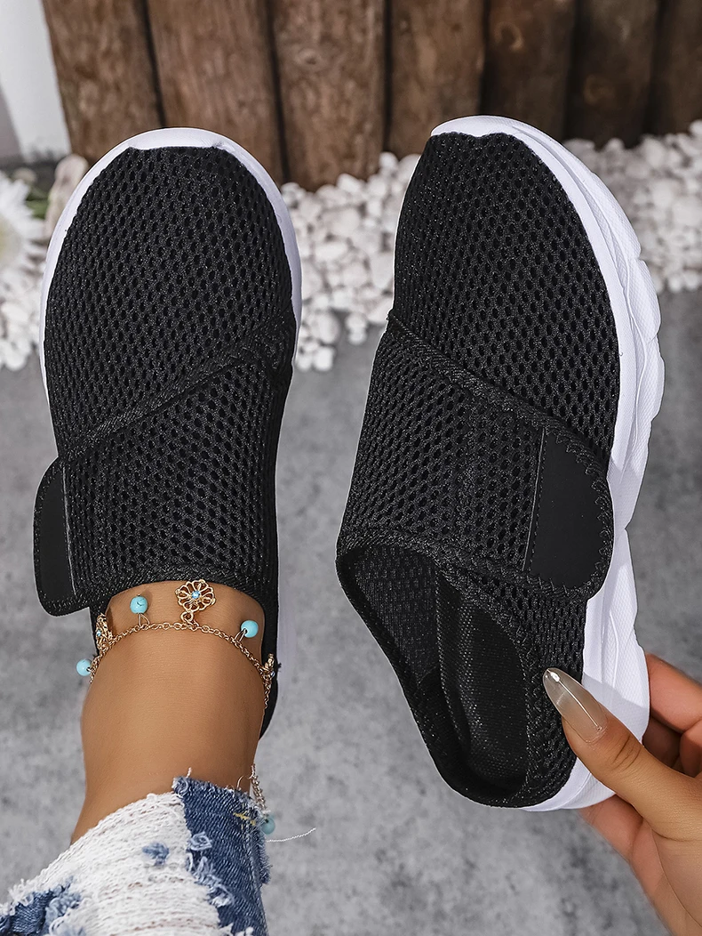 Frauen Hausschuhe Orthopädie Breite Füße Geschwollene Schuhe Sommer Strand Hausschuhe Atmungsaktive Mesh Flache Schuhe Walking Hausschuhe Männer Slipper – Detail 16
