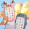 Baby Phone Toys Bilingual Telephone Teether Music Voice Toy Early Educational Learning Machine Electronic Children Gift Baby Toy 3
