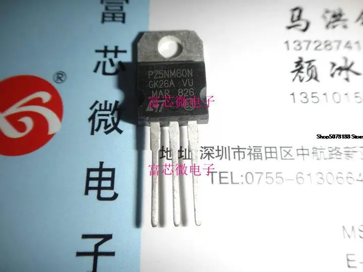 

10pieces P25NM60N STP25NM60N TO220 Original New Quick Shipping