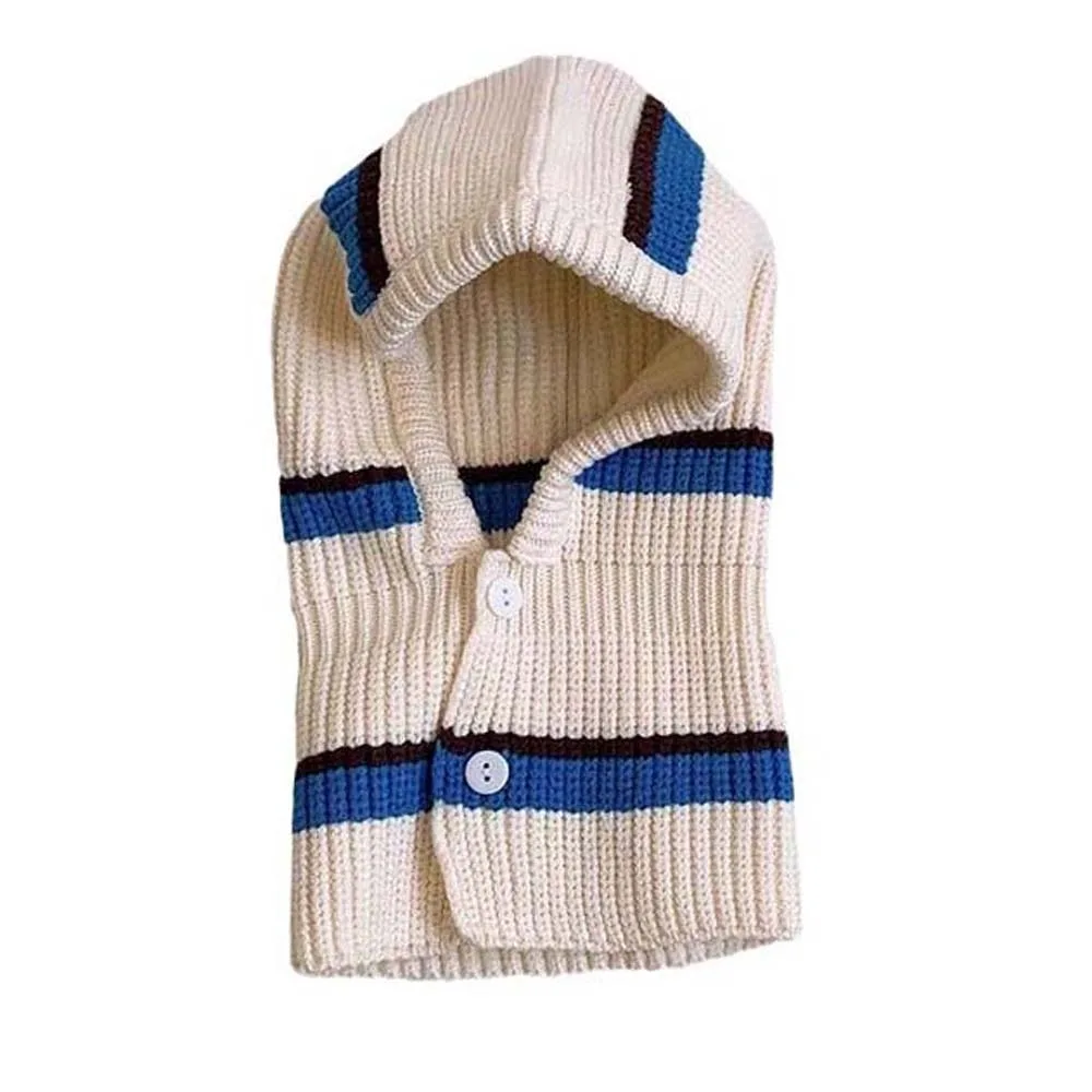 Versatile Soft Knit Woolen Baby Beanie Hat