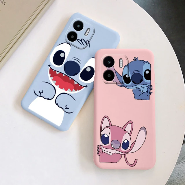 Funda para Xiaomi Redmi A2 Oficial de Disney Angel & Stitch Beso - Lilo &  Stitch