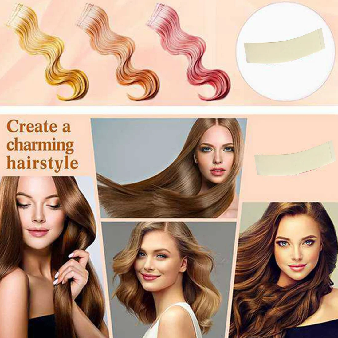 36Pcs Ultra Hold Wig Double Sided Tape for Toupees/Lace Wig