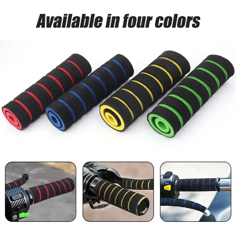 Motorbike Handlebar Gloves Electric Bike Handlebar Cover Electric Scooter Sponge Grip Cover Universal Bullhorn Anti-slip Covers