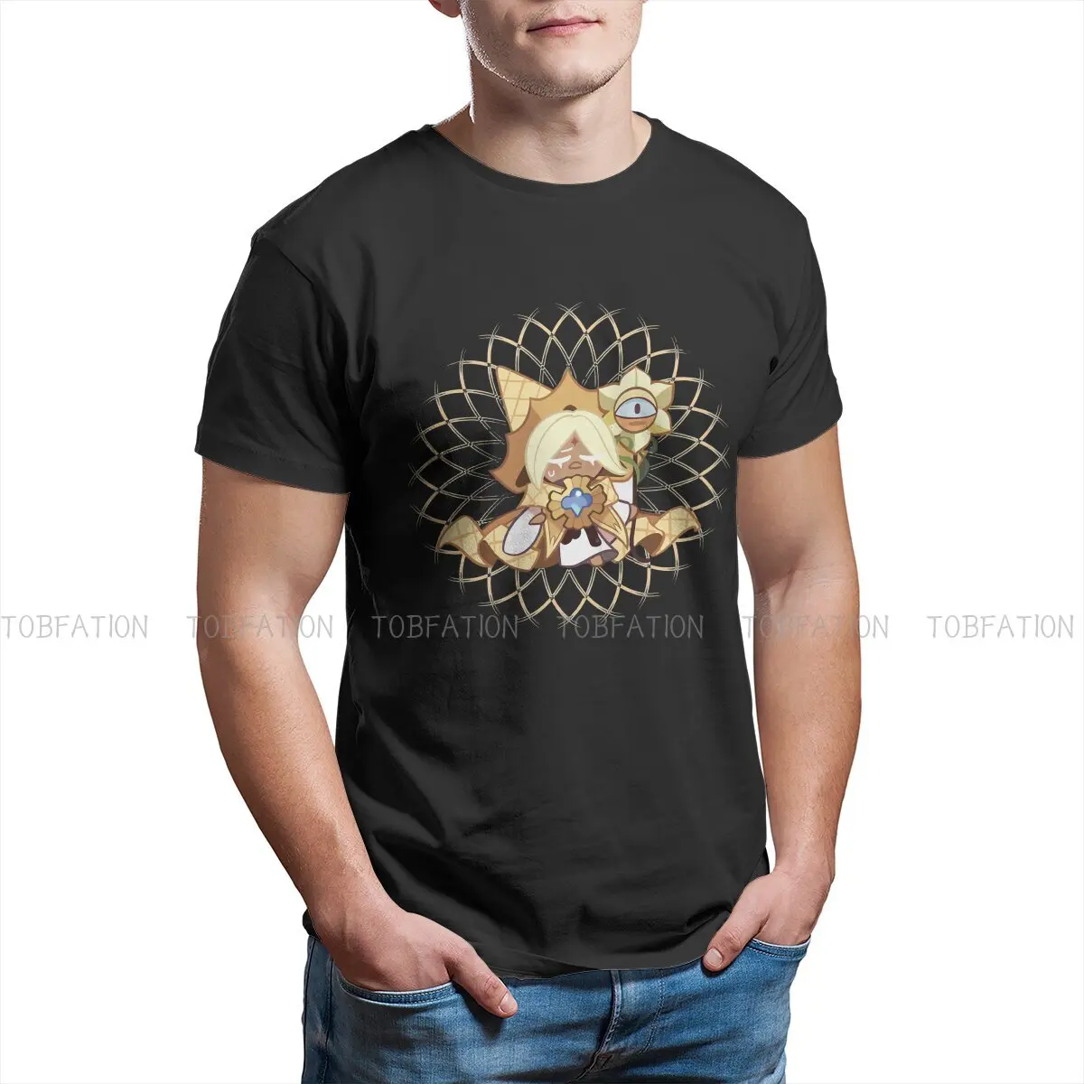 クッキーランキングダム　Tシャツ クッキーランキングダム-男性用ポリエステルTシャツ
