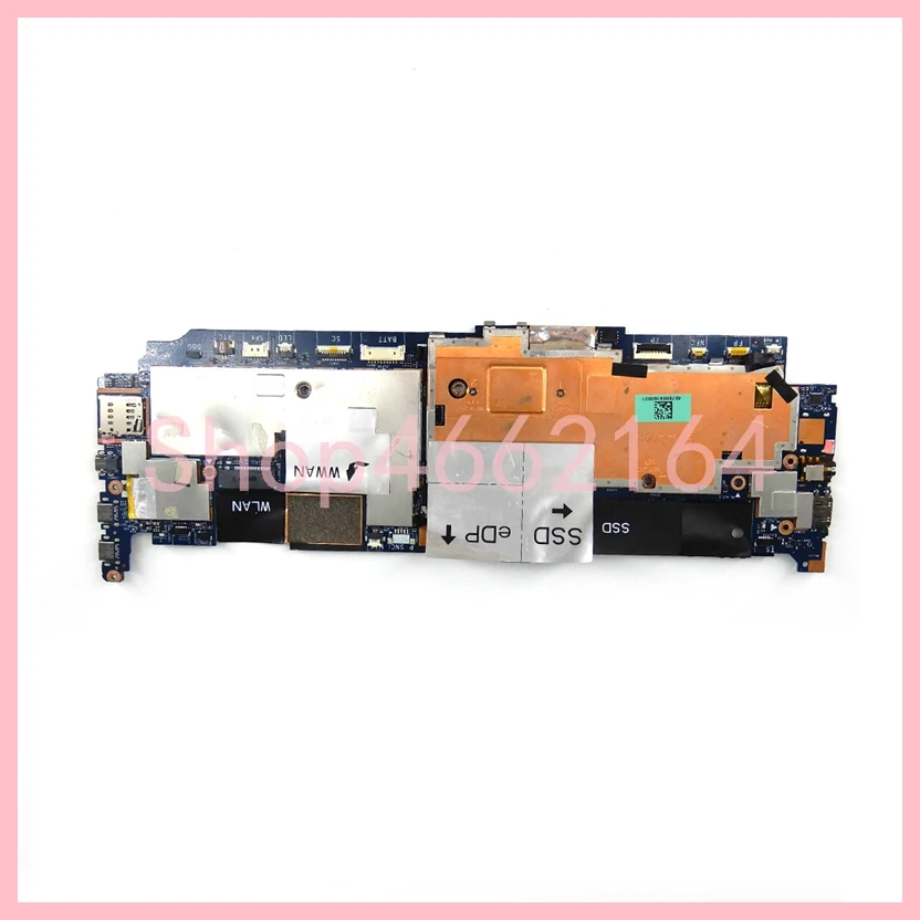 With M36y30 M5-6y54 M7-6y75 Cpu 4g 8g 16g-ram Mainboard para Dell Latitude 7370 Laptop Motherboard 100 Testado ok La-d312p - Imagem 5