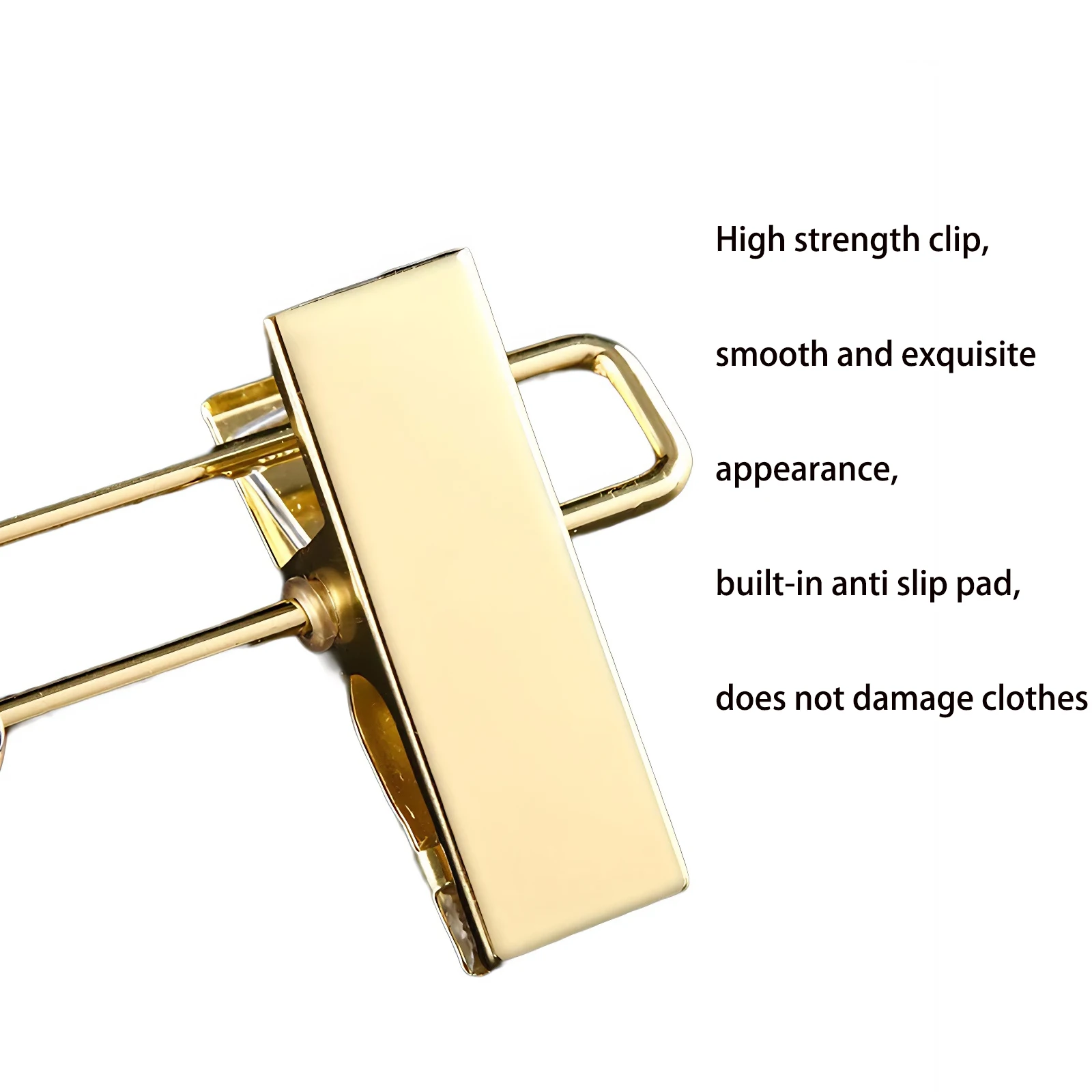 Crystal Acrylic Hanger Clothes Organizer Suit Rack,Anti-slip Coat Pants Hanger Closet Storage Skirt Dress Space Saving,10Pcs ﻿ 6