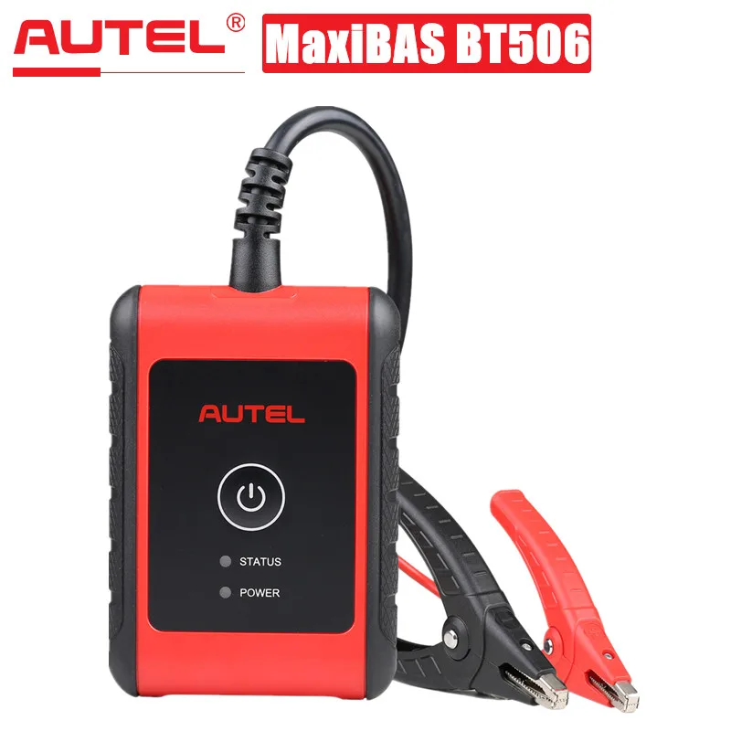 Autel MaxiBAS BT506 Auto Battery and Electrical System Analysis Tool battery monitoring tester Works with Autel MaxiSys Tablet