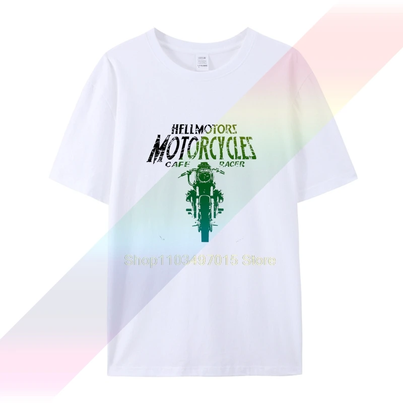 Solo Fino A Quando Stock Abbastanza Biker Cafe Racer T-Shirt Da Uomo Moto Guzzi