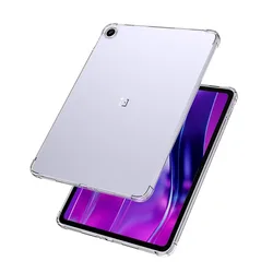 Enhanced Protective Case for 12.1 - Inch Tablets - Thickened Airbag Soft Silicone Clear TPU Cover (Clear)