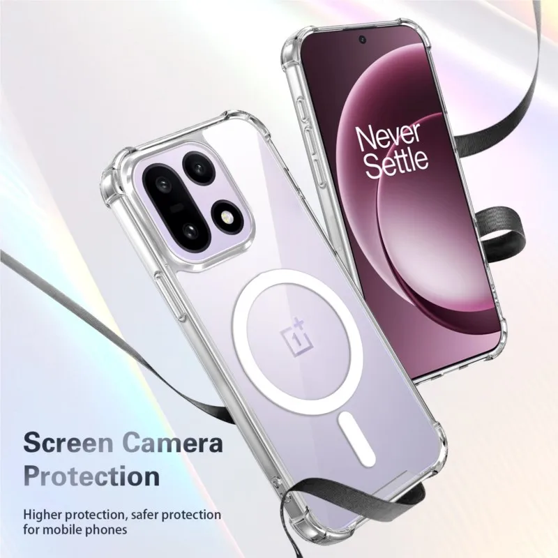 Luxury Magnetic Transparent Phone Case - Premium Quality Cover