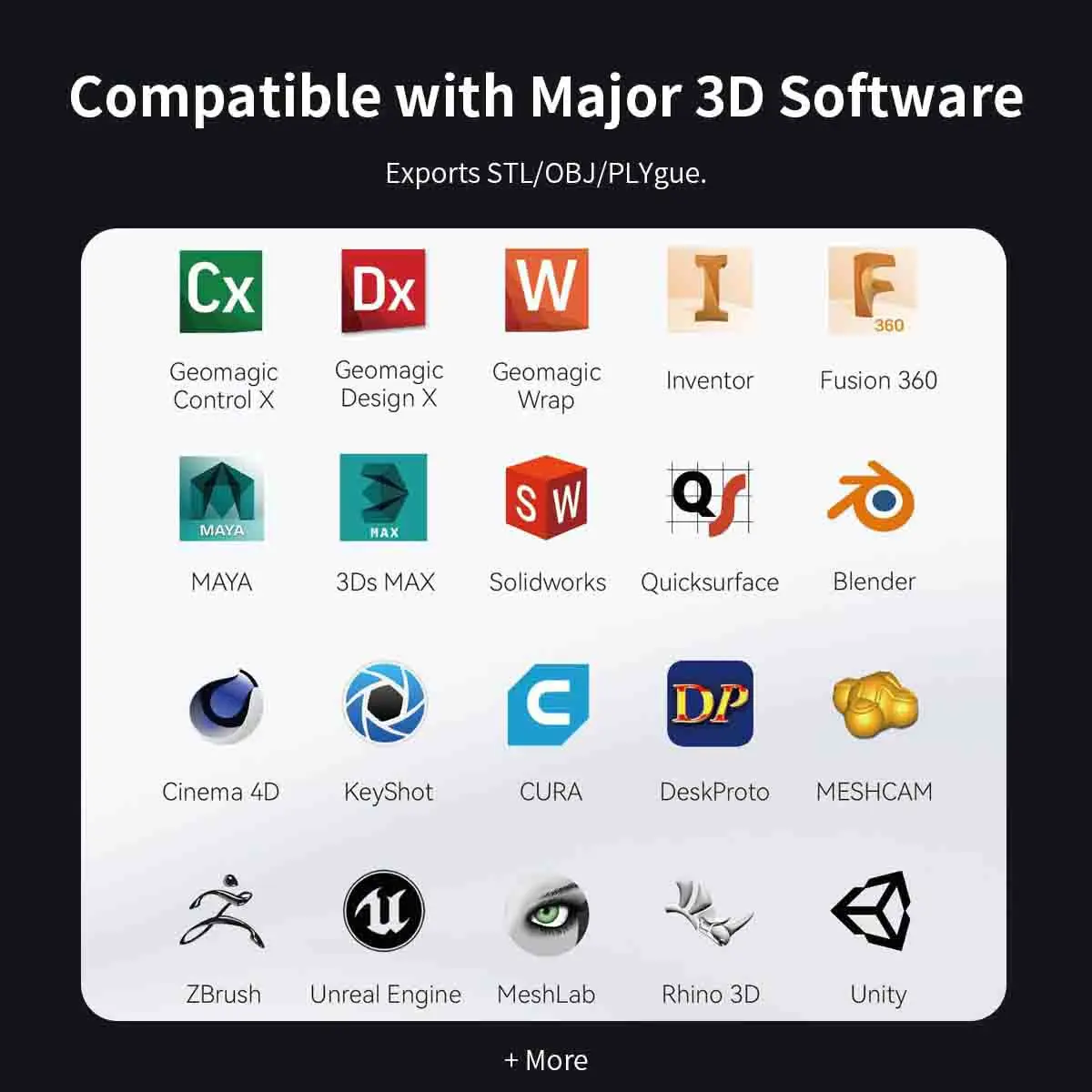 Scanner 3D Creality Raptor CR-Scan, Scanner Portatile per Stampa 3D, Precisione 0,02 mm, Velocità di Scansione 60 fps, Scanner con Luce Laser Blu NIR - immagine 6
