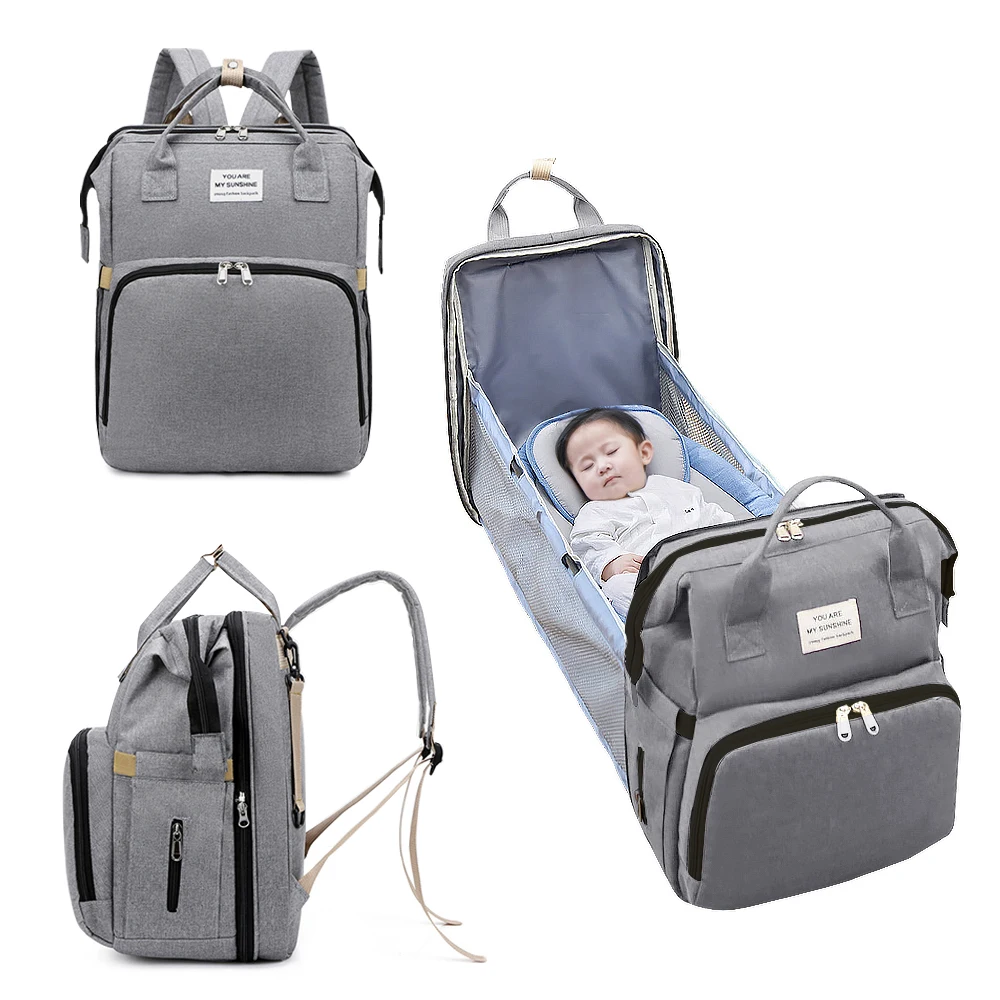 20L Diaper Bags for Baby Multifunction Waterproof Travel Backpack Newborn 0-12 Months Diaper Bag Suitcases Travel Baby Nappy Bag