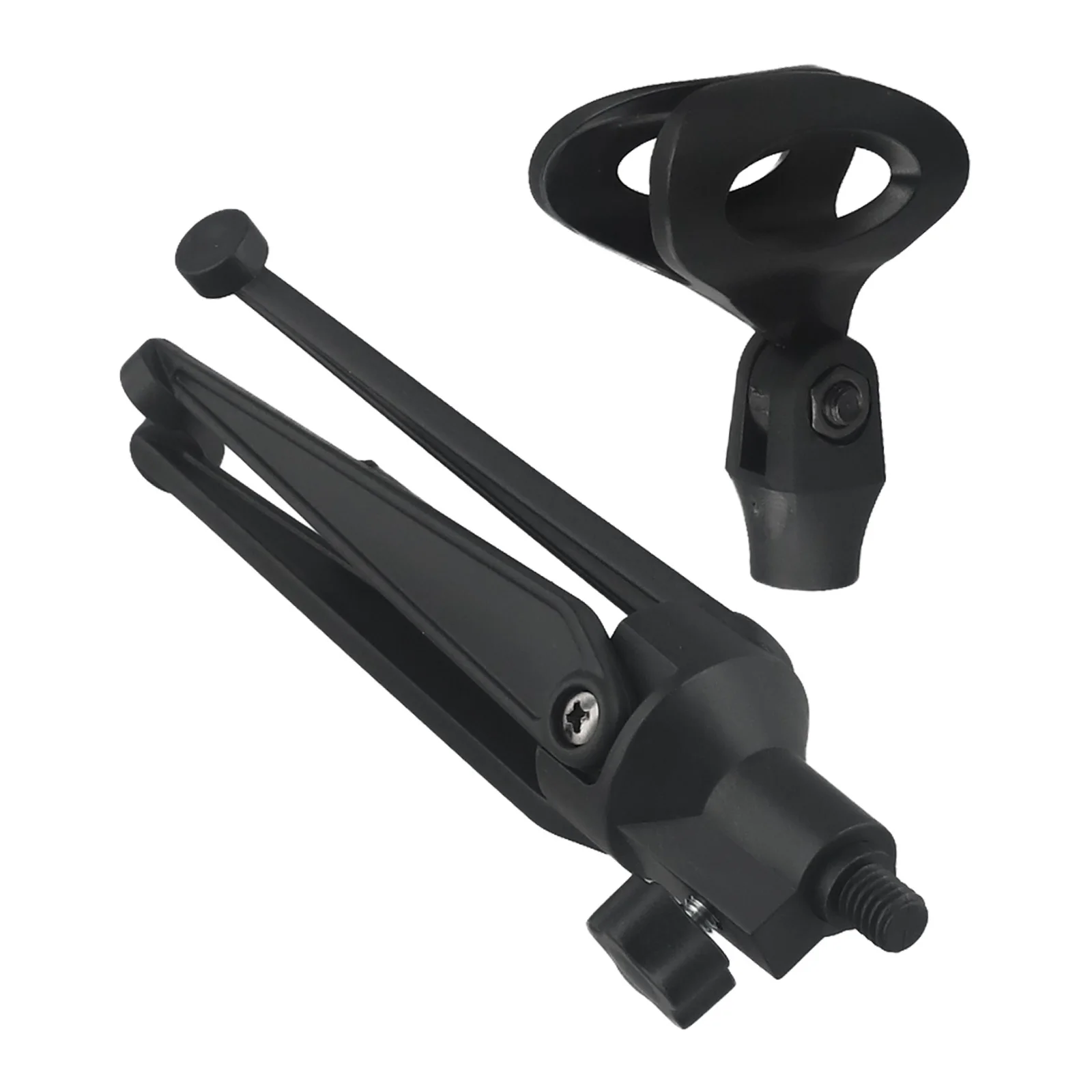 조정 가능한 마이크 스탠드 휴대용 테이블 스탠드 데스크탑 스탠드 홀더 삼각대 브래킷 전문 스튜디오 프로필 마이크 브래킷