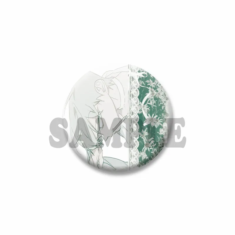 Cute Anime Pins Handmade Round Brooch Cartoon Cosplay Badge - Adorable Jewelry Accessories & Gifts