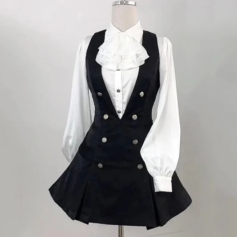 Inu x Boku Secret Service-Inspired Ririchiyo Shirakiin School Uniform Costume for Cosplay Events