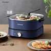 Electric hot pot new product cooking rice soup household multi-function pot electric hot pot large capacity 1