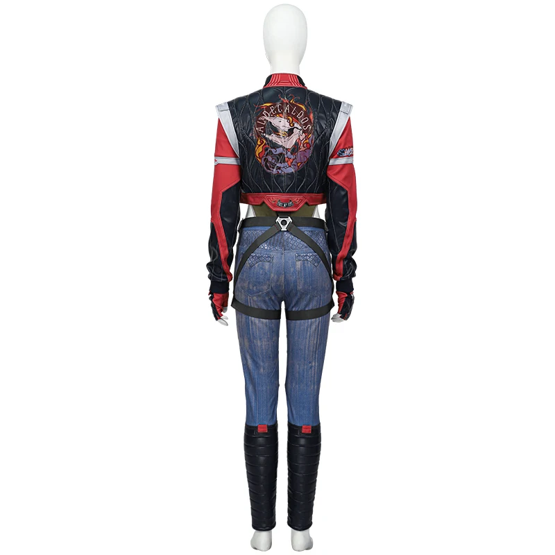 Game Panam Palmer Cosplay Costumes Women Sexy Leather Coat Pants Bodysuit  Gloves Suit Halloween Carnival party Role play Clothes - AliExpress  200000532