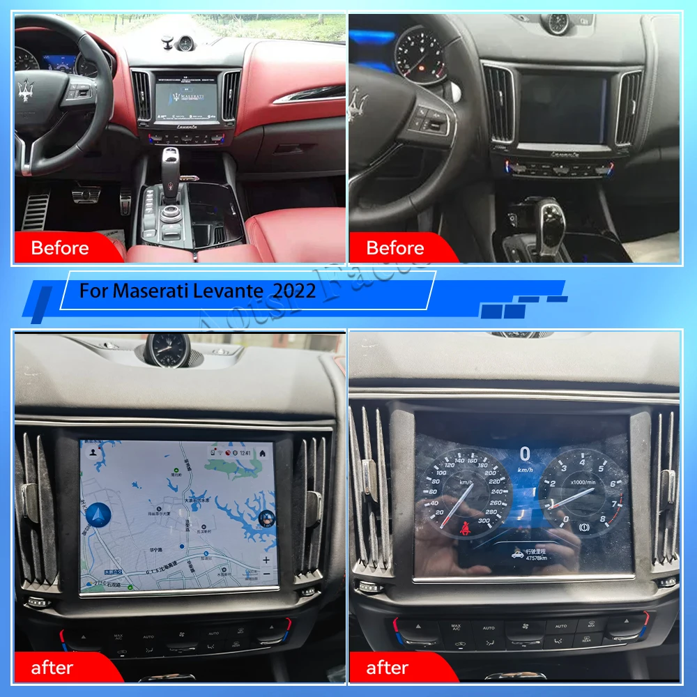 

For Maserati Levante Android Car Radio 2Din Stereo Receiver Autoradio Multimedia Player GPS Navi Head Unit Screen