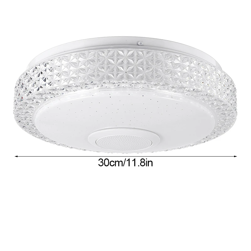 300W LED 천장 조명 RGB 조명 APP 블루투스 음악 램프 홈 침실 원격 제어