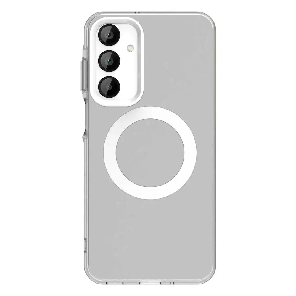 Magnetic Wireless Charging Candy Color Matte Silicone Phone Case