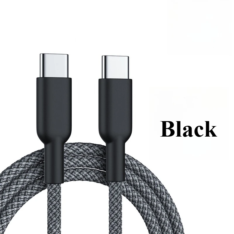 ตัวเลือกสินค้า สายชาร์จ Type-C รองรับ PD 60W ชาร์จเร็ว ถ่ายโอนข้อมูลได้